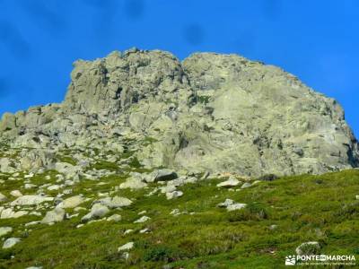 Reto senderismo-Cara Sur de la Maliciosa; viajes a madrid rutas de senderismo siete picos